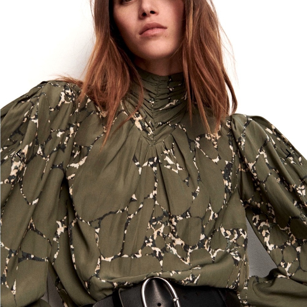 BA&SH Bash Mocean Printed top